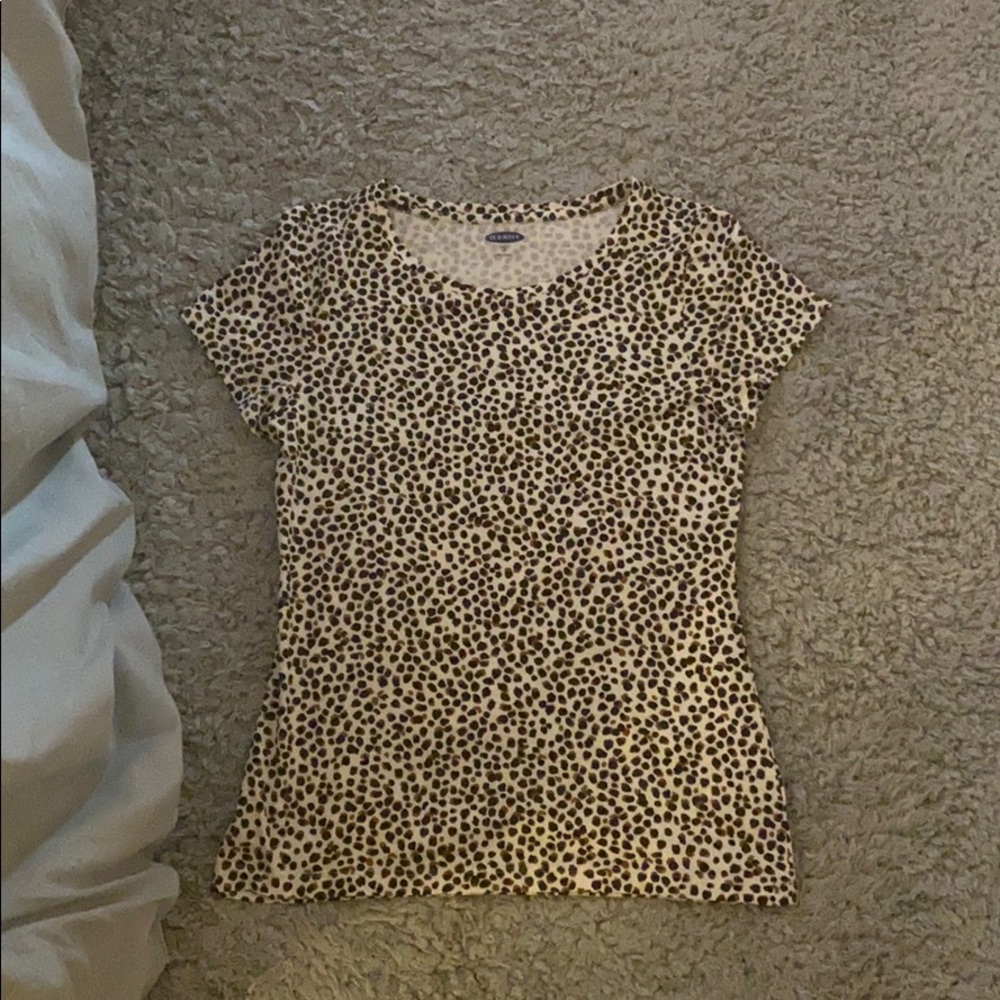 Old Navy Animal Print Tee